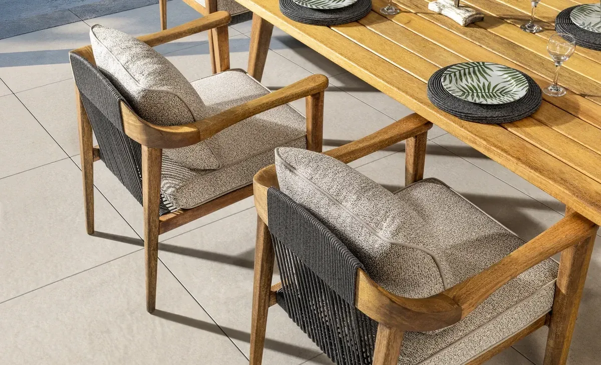 Apollo Wood Bahçe Masa Takımı