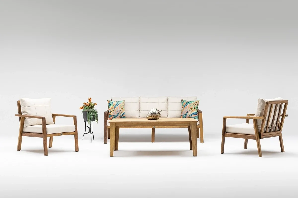 Artemis Wood Bahçe Oturma Grubu
