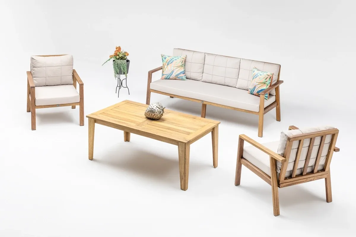 Artemis Wood Bahçe Oturma Grubu