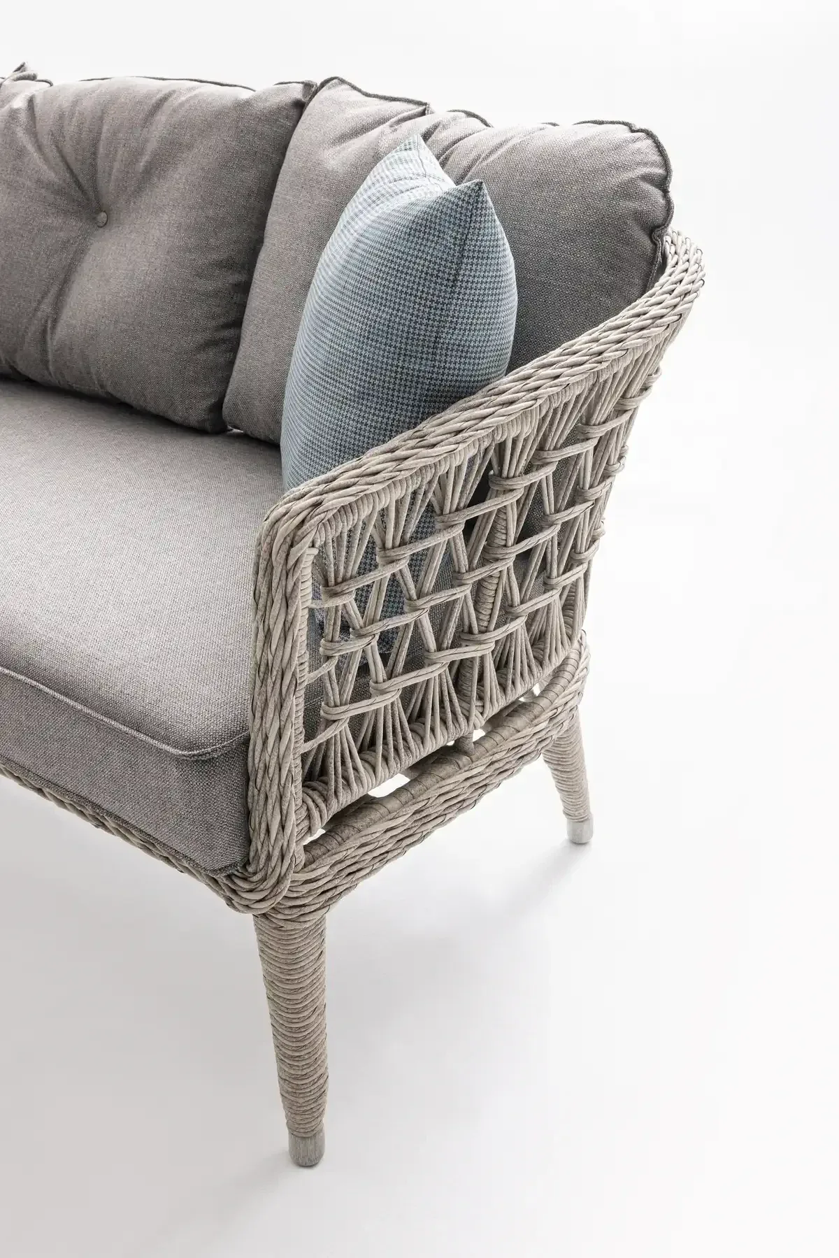 Oslo Rattan Bahçe Balkon Oturma Grubu