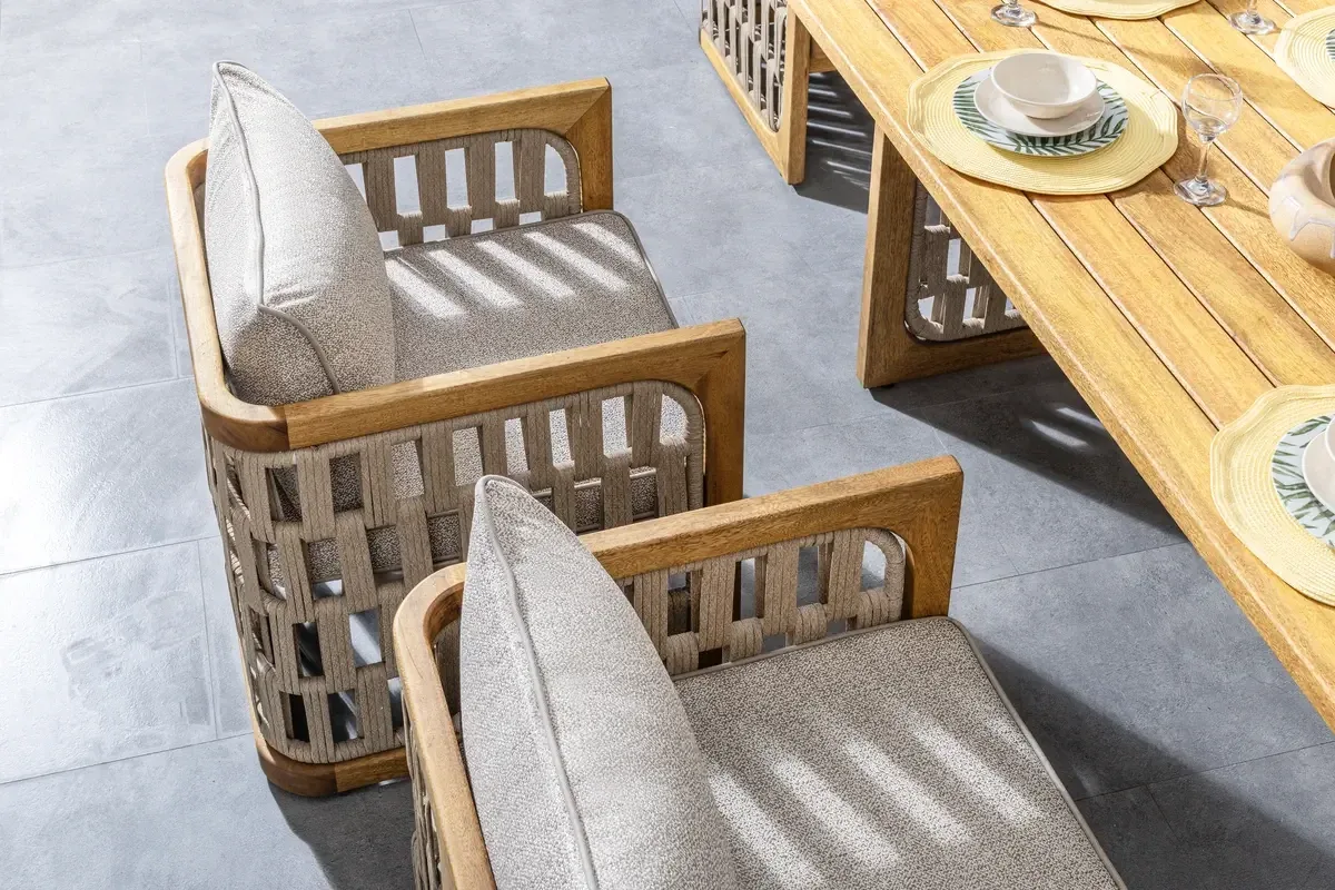 Zeus Wood Bahçe Masa Takımı