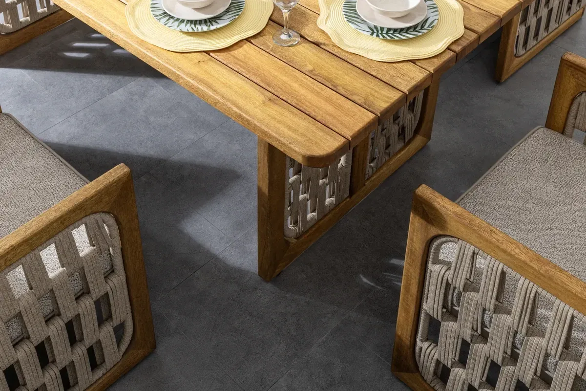 Zeus Wood Bahçe Masa Takımı